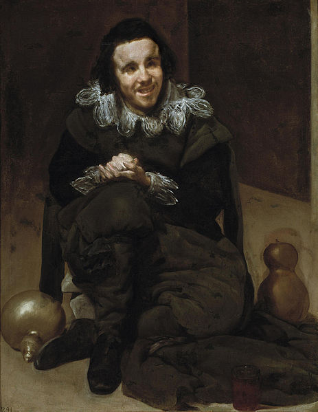 El Bufon Calabacillas  ca 1636-1637 by Diego Velazquez Museo del Prado